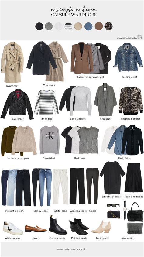 37 items, autumn 2019. Fall Capsule Wardrobe, Capsule Outfits, Fashion