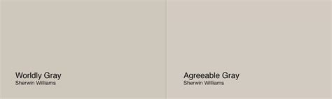 Worldly Gray Vs Agreeable Gray Plank And Pillow