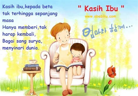 Lirik Lagu Anak Anak Kasih Ibu Obebiku