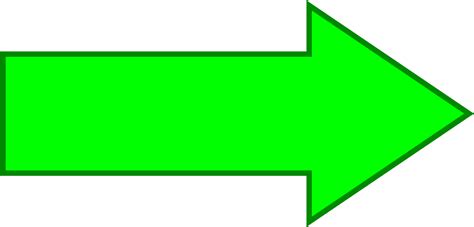 Download Right Clipart Green Arrow Right Arrow Green Png