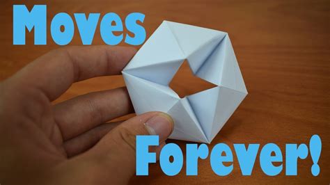 How To Fold An Origami Moving Flexagon Better Than A Fidget Spinner