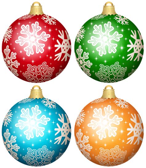 Christmas Ornament Set Clip Art Image Gallery Yopriceville High