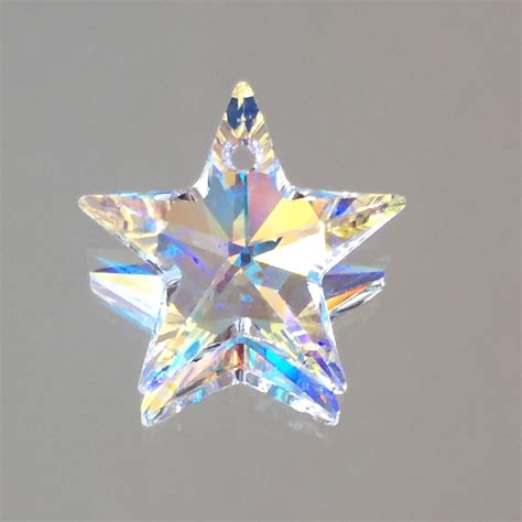 Swarovski Crystals Choice Of 20mm Or 28mm Crystal Star Pendant