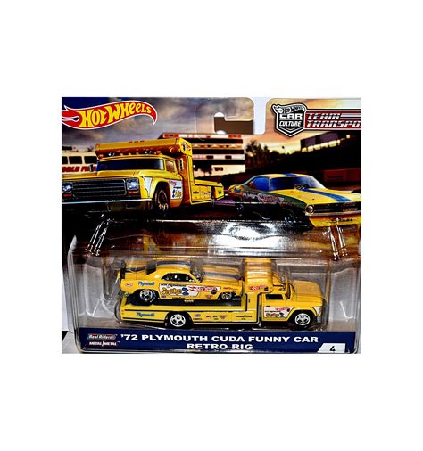 Hot Wheels Car Culture Team Transport The Snake Don Prudhomme Race