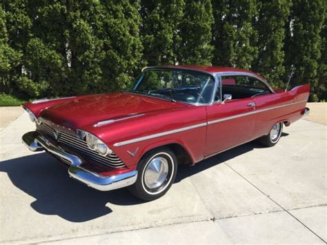 1957 Plymouth Belvedere 1958 Plymouth Christine For Sale