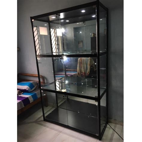 Find great deals on ebay for display cabinet small. Custom Made Glass Display Cabinet, Furniture, Shelves ...