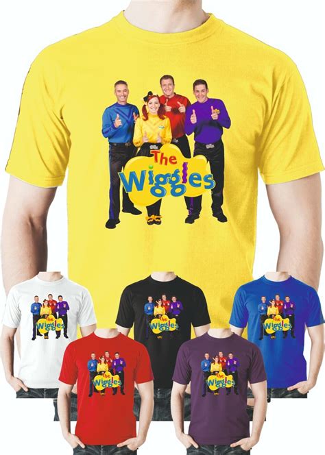 Wiggles Logo With Outline For Yellow Shirt Mx