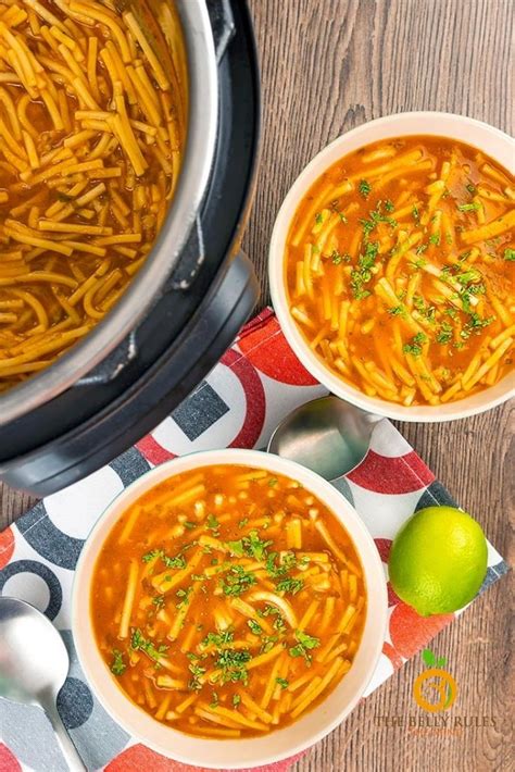 Sopa De Fideo The Best Mexican Noodle Soup The Belly Rules The Mind