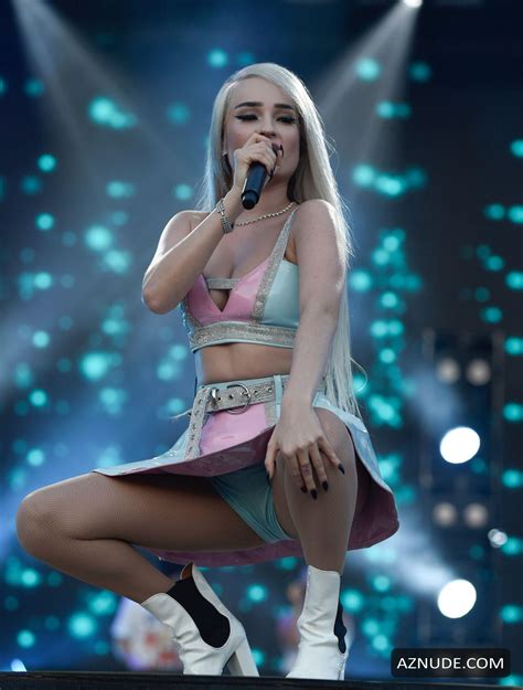 Kim Petras Showing Her Panties While Performing On Stage At Manchester
