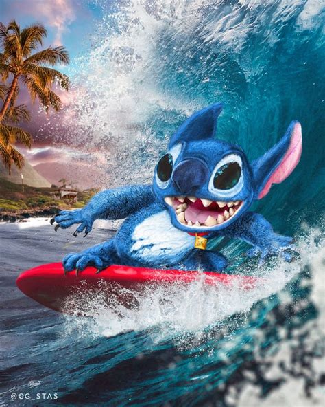 Real Life Stitch Disney Character From Animation Lilo And Stitch