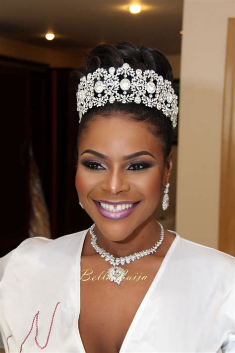 The Bling Bride And Her Beau Nini And Ceejay Wed Bellanaija