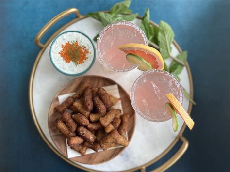 Savory Churros With Herby Trout Roe Dip — Tsar Nicoulai Caviar Buy