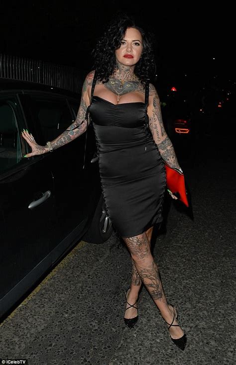 Ex On The Beach S Jemma Lucy In A Clingy Satin Dress In Manchester