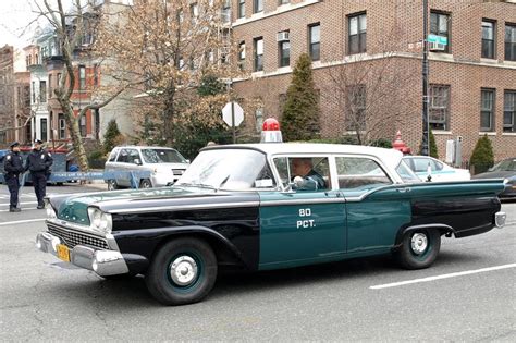 Vintage Nypd 1959 Ford Police Car Brooklyn New York City Ford