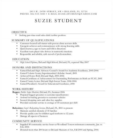 Identify accomplishments, not just job descriptions. Grade 10 Teenager High School Student Resume With No Work ...