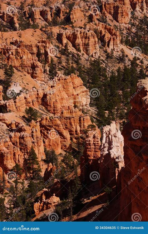 Elaborately Eroded Pinnacles And Hoodoos Stock Image Image Of Tall