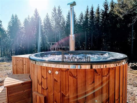 101 Wood Burning Hot Tub With Integrated Stove Timberin