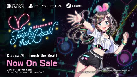 Official Kizuna Ai Touch The Beat Now On Sale Youtube