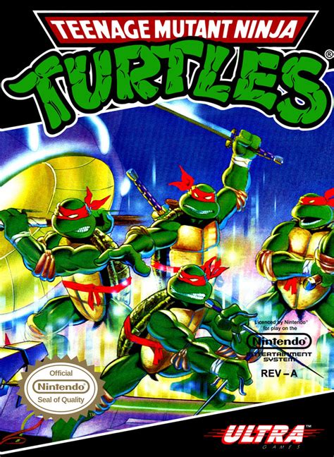 Teenage Mutant Ninja Turtles Nes Level Up Entertainment