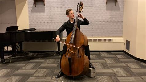 National Music Festival Double Bass Audition Youtube