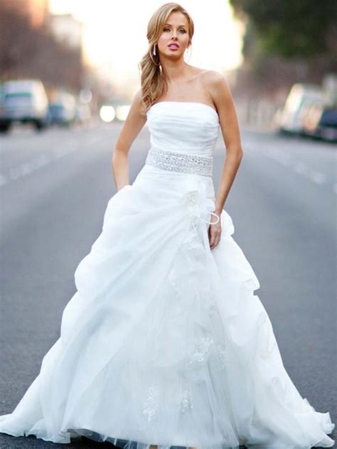 Maybe you would like to learn more about one of these? Strapless Bridal gown | Seeur