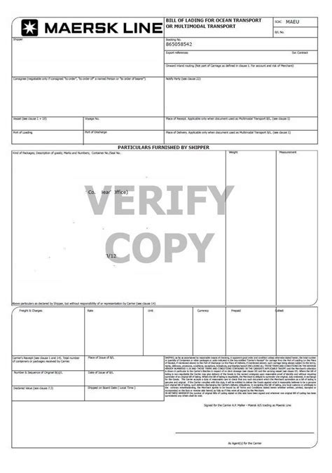 Dexform.com for complete vics bol guideline information. bill-of-lading-sample | Familia de palabras, Palabras, Negocios internacionales