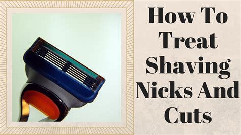 Use a small bottle with a narrow plastic tip (sometimes called a peri bottle) to do this. How To Treat Shaving Nicks And Cuts - YouTube