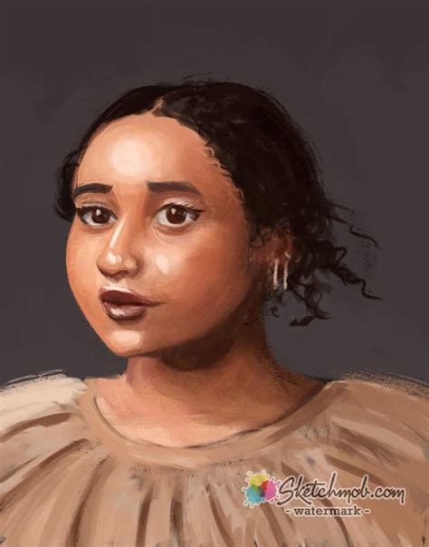 Custom Digital Drawing Portrait Art Commission Sketchmob