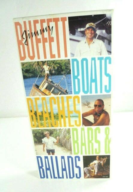 Jimmy Buffet Boats Beaches Bars And Ballads 4 Cd Box Set 1992 Ebay