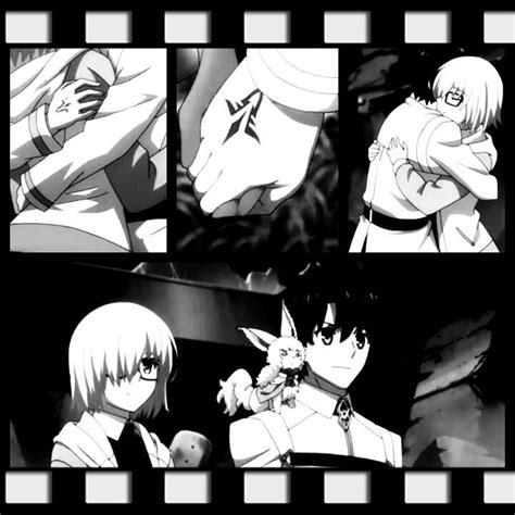 Fate Grand Order Mash Kyrielight X Fujimaru Ritsuka Anime Fate