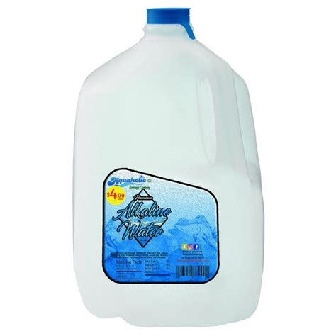 10 Alkaline Water Gallons Aquaholic Drinks