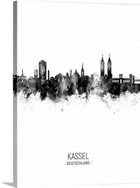 Kassel Germany Skyline Wall Art Canvas Prints Framed Prints Wall