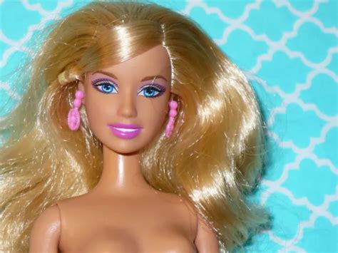 Surf S Up Barbie Doll Beach Feet Nude Naked Long Blonde Hair