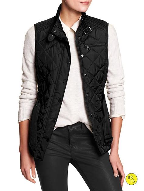 Factory Quilted Puffer Vest Banana Republic