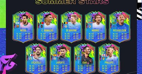 Fifa 21 Summer Stars Team 1 With 99 Ovr Messi And 99 Ovr Earlygame