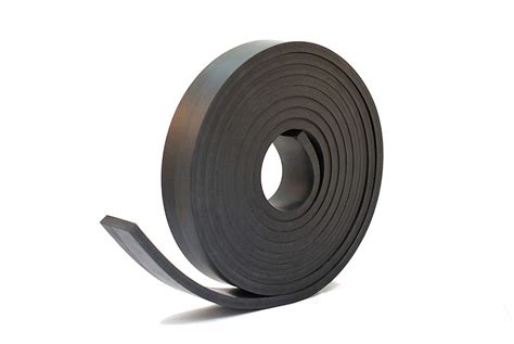 Solid Neoprene Black Rubber Strip 50mm Wide X 10mm Thick X 5m Long