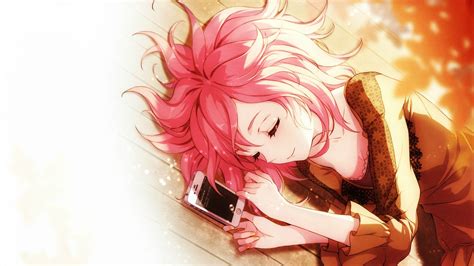 Image Anime Girl Sleep Iphone Pink Hair 1920x1080 Animal Jam Clans Wiki Fandom Powered