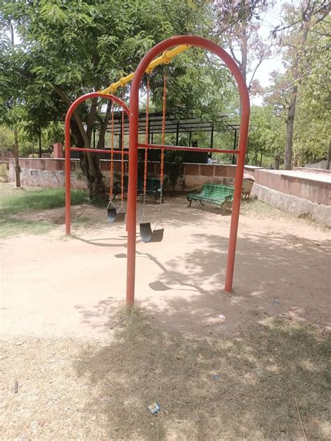 Stainless Steel Outdoor 2 Seater Playground Swings At Rs 15600 In Jaipur