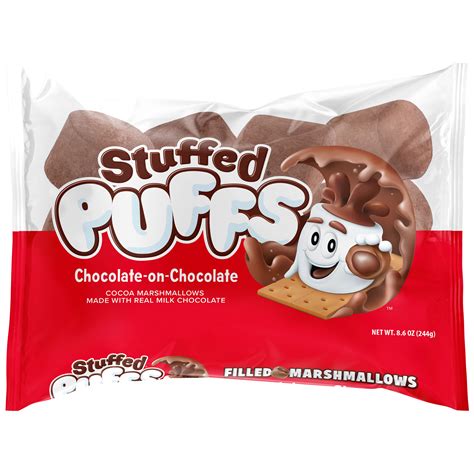Stuffed Puffs Chocolate On Chocolate Filled Cocoa Marshmallows 86oz