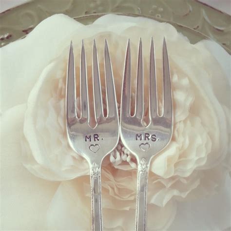 Mr Mrs Wedding Cake Forks Mr Mr Mrs Mrs Wedding Cake Forks Hand