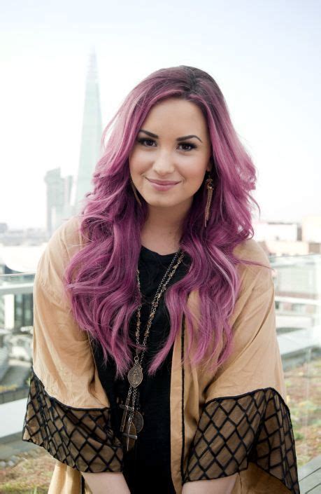 Demi Lovato Pink Hair Celebrities Hair Celebrity Pink Hair Hairstyles