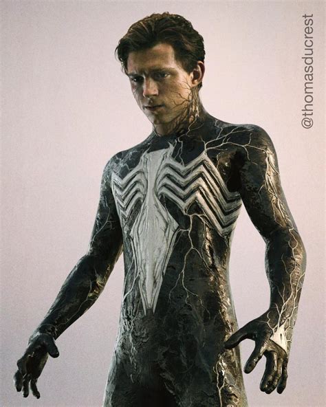 Tom Holland Spider Man Venom Suit