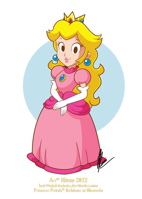 Princess Peach Drawing At Getdrawings Free Download