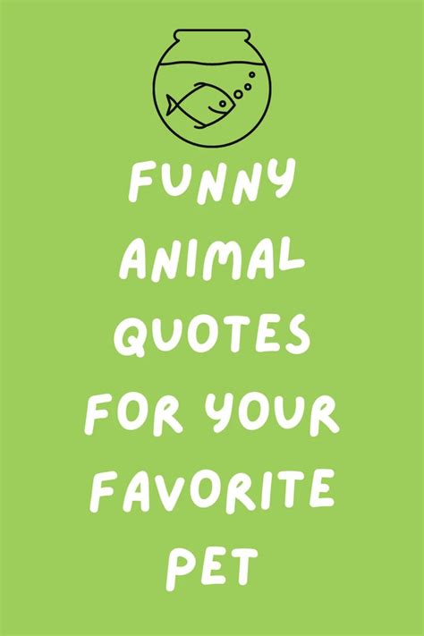 57 Hilariously Funny Animal Quotes For Your Favorite Pet Darling