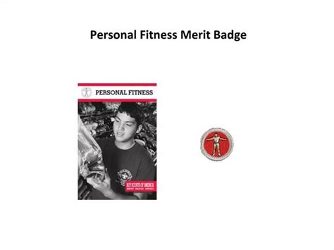 Ppt Personal Fitness Merit Badge Powerpoint Presentation Free