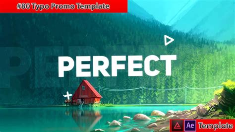 80 Typo Promo Template For After Effects Enzeefx