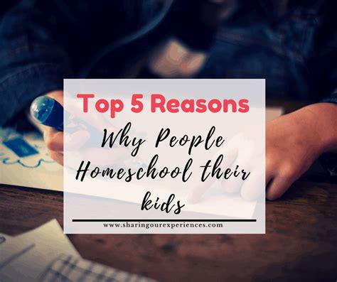 Top Five Reasons Why Do People Homeschool Their Kids All About