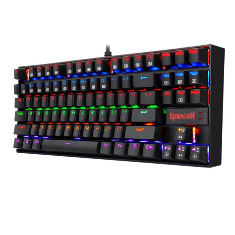 Redragon Kumara K552 Rgb Led Rainbow Backlit Wired Mechanical Keyboard