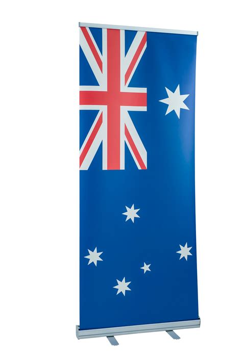 Australian Flag Roll Up Banner Australia Day Council Of South Australia
