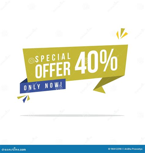 Discount Price Label Style Collection Stock Vector Illustration Of